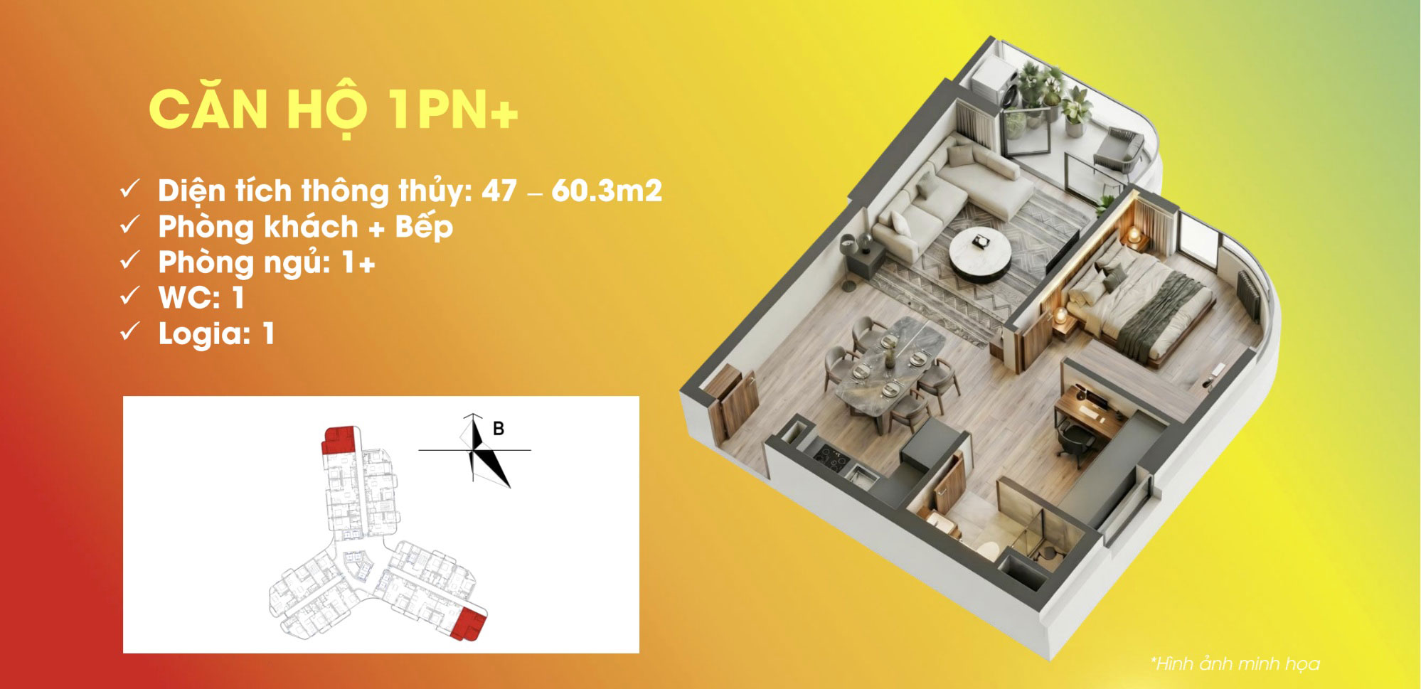 1PN-chung-vu-van-bay-3